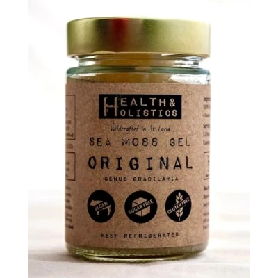 Image of Sea Moss Gel Gold (St. Lucia 500ml) Organic Wild Crafted Non GMO 92 Minerals Containing Essential Vitamins and