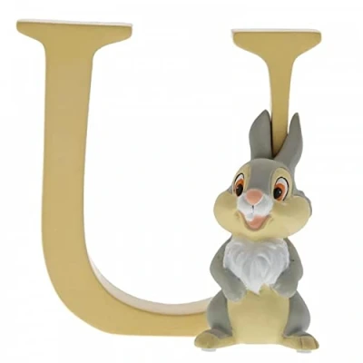 Image of Disney U Thumper Ornamental Letter