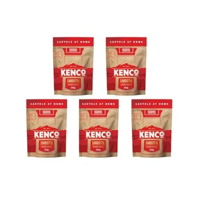 Image of Kenco Smooth Instant Coffee Refill 150 g x 5 (750 Total)