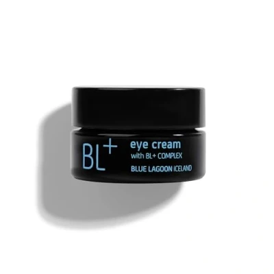 Image of Blue Lagoon Natural BL+ Eye Cream Sustainable, Bioactive Luxury Skincare providing uplift, firmness, and refined skin (0.5 oz 15 ml)