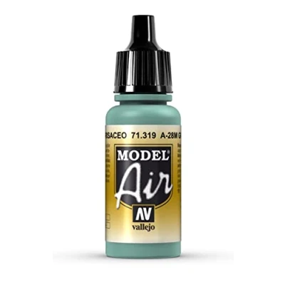 Image of AV Vallejo Model Air 17ml A 28M Greyish Blue