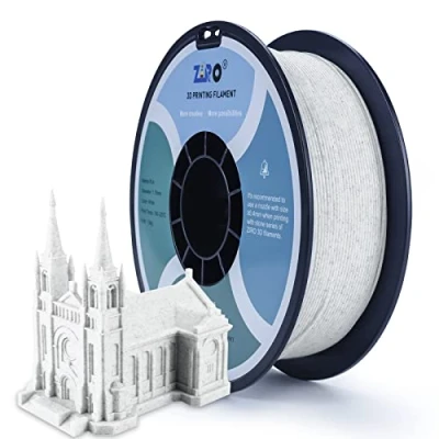 Image of ZIRO PLA Marble Filament 1.75mm, 3D Printer 1.75mm Color 1KG(2.2lbs),