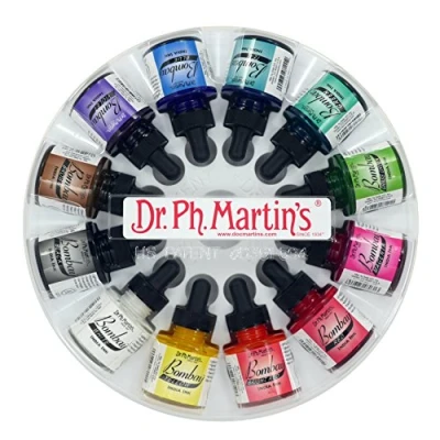 Image of Dr. Ph. Martin&#039;s Bombay India Ink, 1.0 oz, Set of 12 (Set 1)