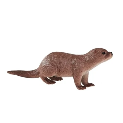 Image of MOJO Common Otter Hand Painted Toy Figure Woodland Collection True to Life &amp; Highly Detailed Designed in UK