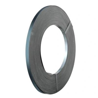 Image of VEVOR Packaging Steel Strapping Roll, 1640&#039; Length x 3/4&quot; Width 0.02&quot; Thickness, 1700 lbs Break Strength, Heavy Duty Banding Pallet Strap Coil, Portable Strong Packing Metal Straps, Black