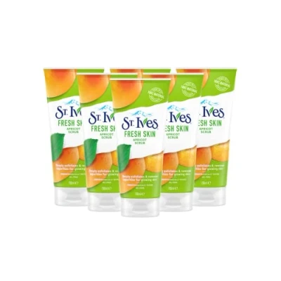 Image of St Ives 150ml Fresh Skin Apricot Face Scrub (6 Pack)