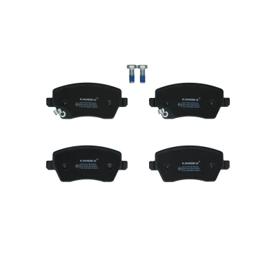 Image of 0446642010, 0446642020, 0446642030, 0446642040, 0446642050 Brake pad set KAMOKA JQ1013062 Rear Axle with acoustic wear warning
