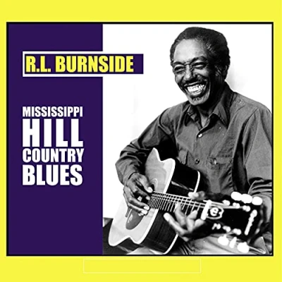 Image of R.L. Burnside Mississippi Hill Country Blues Yellow vinyl 2020 USA LP 80341 1