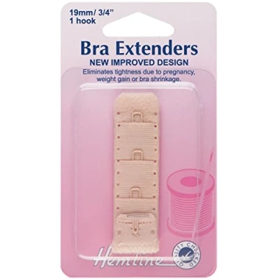Image of 2 Hook Bra Back Extender [Nude]