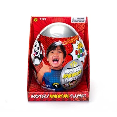 Image of Ryan&#039;s WORLD: Titan Universe Mystery Egg Adventure Playset, Discover Universe! Collectable Surprise Toy, For Kids Aged 3+