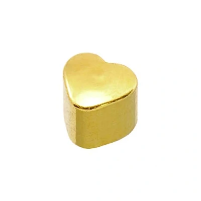 Image of Caflon Blu 24 Carat Gold Plated Heart Shape Mini Studs