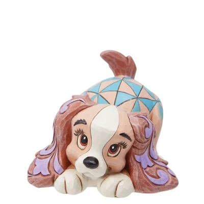 Image of Enesco Disney Traditions by Jim Shore Lady and The Tramp Miniature Figurine, 2.5 Inch, Multicolor