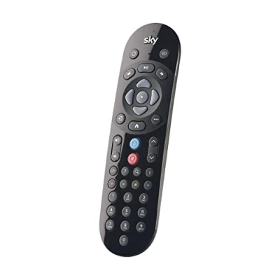 Image of Original Sky Q Voice Remote Control Compatible with 1TB or 2TB box plus the Mini Official Branded Retail Packaging black SKY135