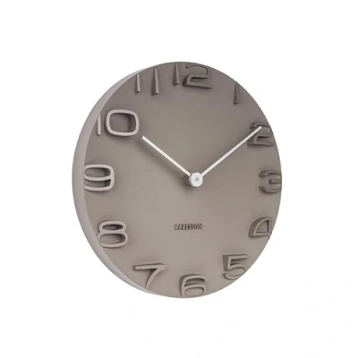 Image of Karlsson, wall clock, Grey, One Size