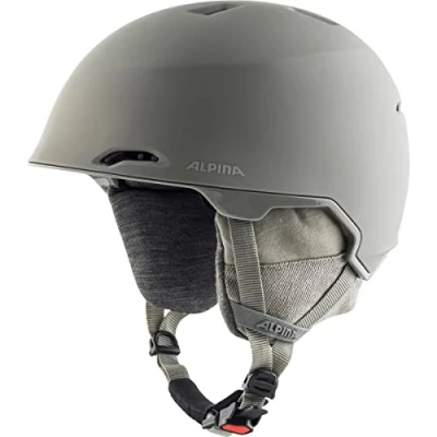 Image of ALPINA Unisex Adult, GRAND LAVALAN ski helmet, moon grey matt, 54 57 cm