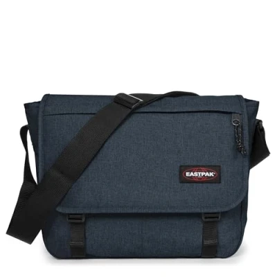 Image of Eastpak Delegate + Messenger Bag, 20 L Triple Denim (Blue)