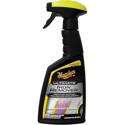 Image of Meguiar&#039;s Ultimate Iron Remover Quickly Remove Embedded Particles and Industrial Fallout that Impair Paint Color, Clarity, Smoothness Chemical Contaminant 24 Oz