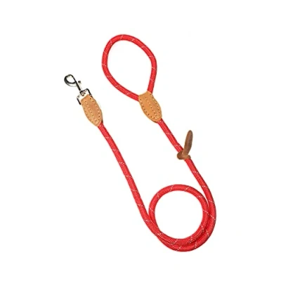 Image of Doodlebone Rope Lead, Ruby, 12mm