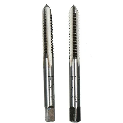 Image of 1/4&quot; x 28 UNF Imperial Tungsten Steel Taper and Plug Set TD094