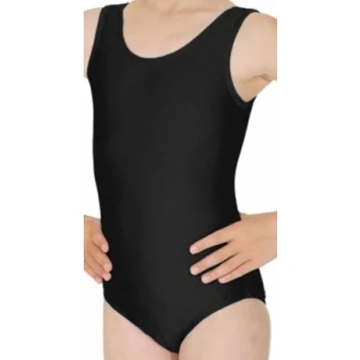 Image of Roch Valley &#039;Joanne&#039; Nylon/Lycra* Leotard Black Age 5 6 110 116cm (1)