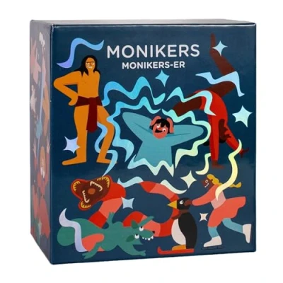Image of CMYK Monikers: Monikers er A Dumb Party Game That Respects Your Intelligence, 17 Years+, Weiß