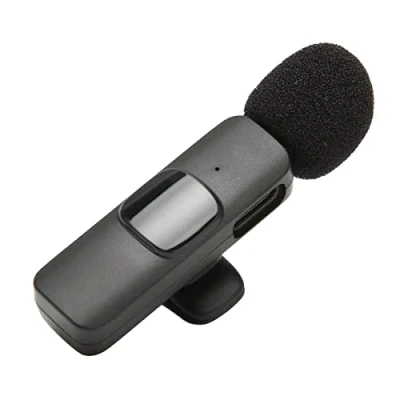 Image of USB C Wireless Lavalier Microphone, Automatic Pairing Lapel MIC for Smartphones, Tablets, Laptops, Plug Play Mini Video Recording