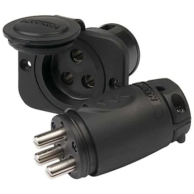 Image of Marinco 12VCPS3 70A Trolling Motor Plug &amp; Receptacle