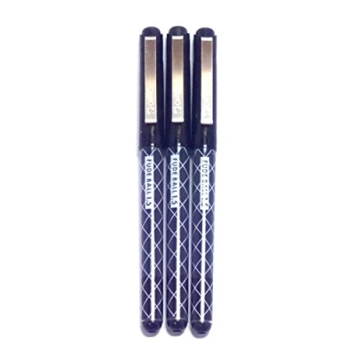 Image of OHTO Fude Ballpoint Pen Extra Bold, 1.5mm, Black Ink, 3 Pens per Pack (Japan Import)