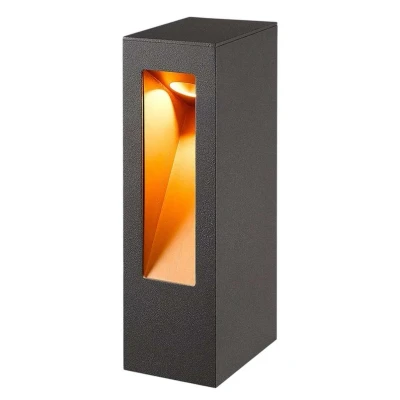 Image of Lucande Jenke LED pillar light made of aluminium
