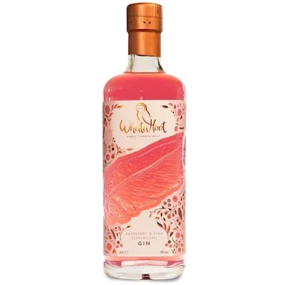 Image of WhataHoot Raspberry &amp; Pink Peppercorn Gin 70cl 40% ABV