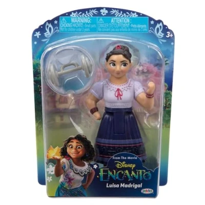 Image of Disney Encanto Small Plastic Doll (Luisa Madrigal)