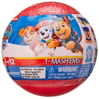 Image of MASH&#039;EMS Paw Patrol Collectable Squishy Characters, Toys, Pre School Collectables