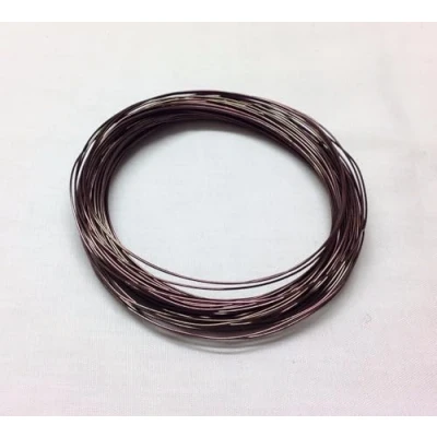Image of celloexpress Aluminium Craft Wire 0.8mm x 20m (Diameter Length) BROWN