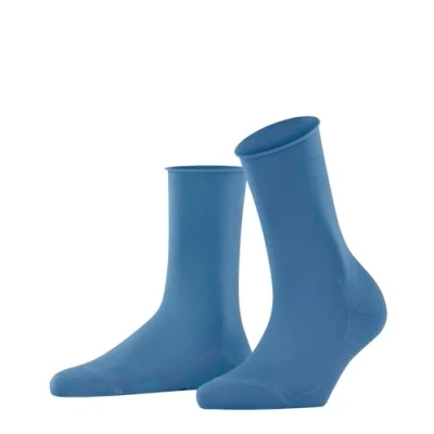 Image of FALKE Women&#039;s Active Breeze W SO Lyocell Plain 1 Pair Socks, Blue (Nautical 6531) new eco friendly, 2.5 5