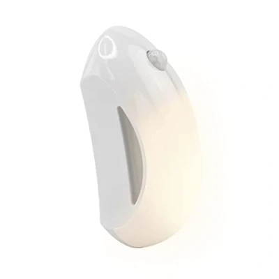 Image of Ansmann LED Night Light with Twilight Sensor and Motion Orientation for Bedroom Bathroom Hallway Cellar &amp; Garage Includes 3 x Micro AAA Batteries 1600 0405