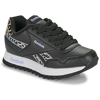 Image of Reebok Royal Classic Jogger Platform Sneaker, Core Black/Lilac Glow/Modern Beige, 11 UK