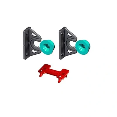 Image of 2x Button Fix Type 2 Bracket Marker Guide Kit Connecting 90º Degree Panels