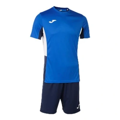 Image of Joma Men&#039;s Danube Ii Set, Royal Navy White, L