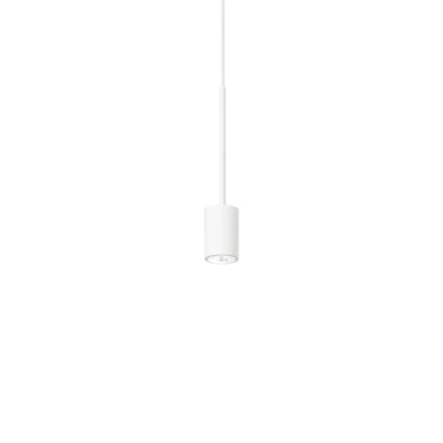 Image of Archimede Integrated LED Cylinder Pendant Ceiling Light White 250Lm 3000K