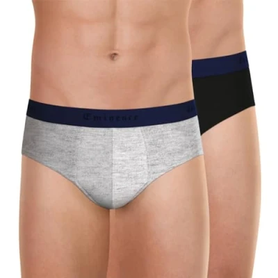 Image of Eminence Men&#039;s CHIC INTEMPOREL Underwear, GRIS/NOIR,