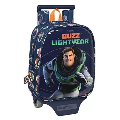 Image of Safta Unisex Kid&#039;s Article Moch 232+Cart 805 Lightyear, Multicoloured, M
