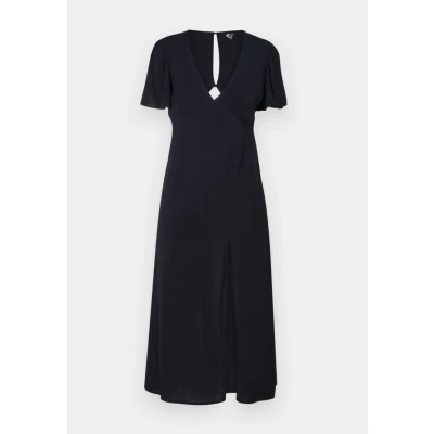 Image of Billabong JET SET women&#039;s Long Dress in Black