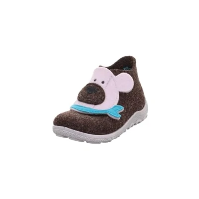 Image of Superfit Baby Boys HAPPY Hausschuhe, DUNKELBRAUN/GRAU 3000