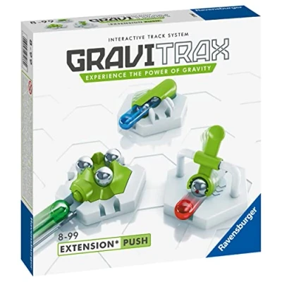 Image of Ravensburger GraviTrax Extension Push Add On Accessory Marble Run, STEM, Construction Toys for Kids Age 8 Years Up