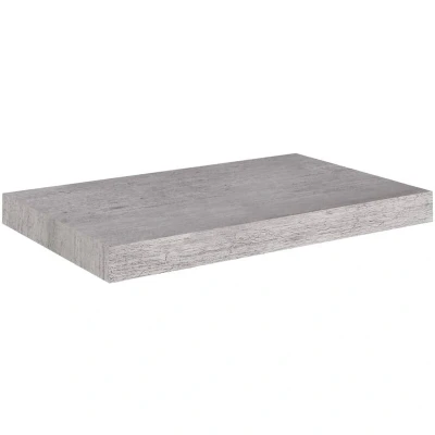 Image of vidaXL Floating Wall Shelf Concrete Grey 50x23x3.8 cm MDF