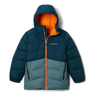 Image of Columbia Boy&#039;s Arctic Blast Jacket, Ski Night Wave/Metal, Size XL