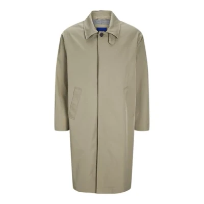 Image of JACK &amp; JONES Men&#039;s Jorpilo Mac Coat, Silver Sage, XXL