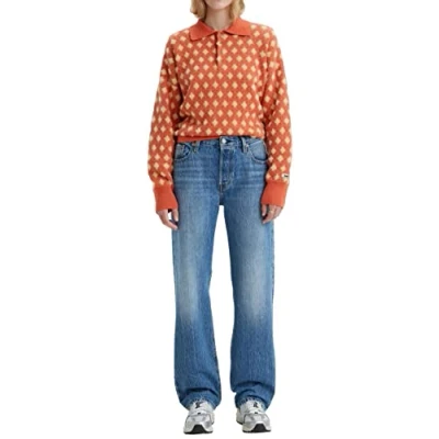 Image of Levi&#039;s Women&#039;s 501 90&#039;s Jeans, Blue Beauty, 33W / 30L