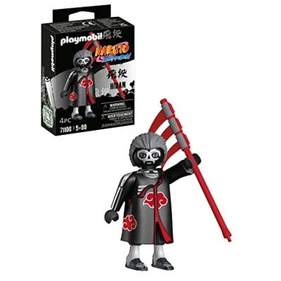 Image of Playmobil 71106 Naruto: Hidan Figure Set, Naruto Shippuden Anime Collectors Figure, Playset Suitable for Children and fans 5+ years