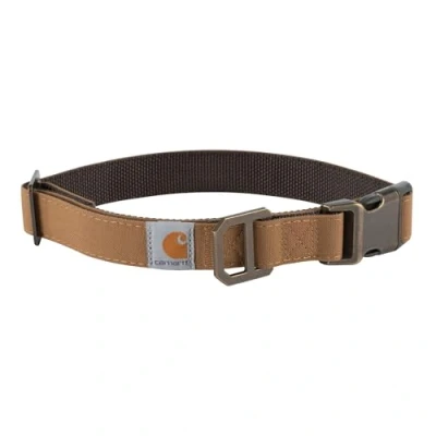 Image of Carhartt, Men&#039;s, Nylon Duck Dog Collar, Carhartt® Brown, M
